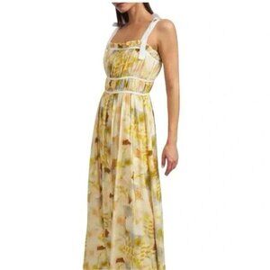 EN SAISON Torrey Midi Sundress in Yellow Combo